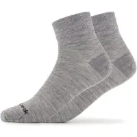 Heber Peak Merino SylvaHe. Quarter 2-Pack Calze casual (45-47, grigio)