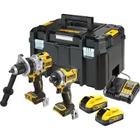 DeWalt DCK2200H2T-QW - Kit combinato a batteria, 18V, composto da 2 elementi