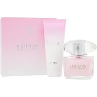 Versace Bright Crystal EDT 90 ml e lozione corpo 100 ml — Set profumo e lozione