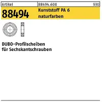 Dubo Dischi profilati Reyher 199 f. Viti Sk. M 4 884946001990000 (100 pz.)