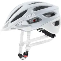 Uvex True CC Casco per bici (52-55 cm, cloud /bianco)