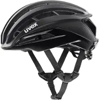Uvex Surge Casco per bici (56-59 cm, nero/grigio)