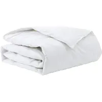 vidaXL , coperta invernale, 155 x 220 cm, imbottitura in piume, colore bianco, traspirante