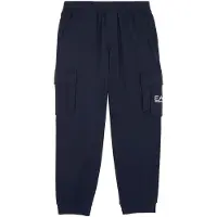 EA7 per ragazzo. 7B000028_AF10380 Pantaloni overfit blu navy (12años= 152cm), Casual, Cotone, moda per bambini