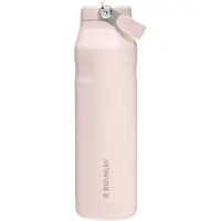 Stanley The AeroLight IceFlow Bottle Flip Straw 2.0 36oz, Rose Quartz 10-12111-065 borraccia termica con tappo a scatto e cannuccia, 1.06L