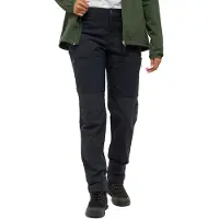 Haglöfs Women's Alert Mid Pant Pantaloni da trekking Donna (44 - Short, nero)