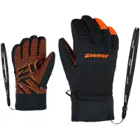 Ziener Lanus AS PR Glove Junior Guanti Bambini (3,5, nero)