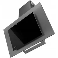 AKPO Cappa Aspirante Tradizionale Wk-4 Nero 2.0 Glass T300 Linear Led 60 Cm