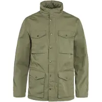 Fjällräven Räven Jacket Giacca tempo libero Uomo (L, olivia)