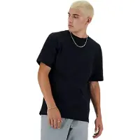 New Balance Athletics Cotton T-shirt Black Taglia: XS | Magliette basic Outlet | Uomo | Nero