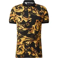 Versace Jeans Couture Polo con stampa barocca