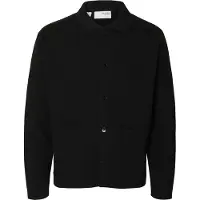 Selected Cardigan A Maglia Uomini Nero XL