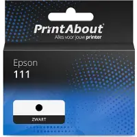 PrintAbout Cartuccia compatibile Epson 111 (C13T03M140) - Nero