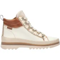 Pikolinos per donna. W3W-8564C1 Stivaletti in pelle Vigo bianco sporco (38), 1 a 3 cm, Cerniera, Casual