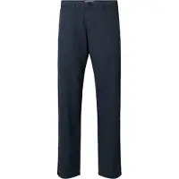 Selected Pantaloni A Gamba Dritta Uomini Blu 28