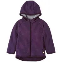 Disana Kid's Walk-Jacke Zipp Giacca di lana Bambini (122/128, lilla)