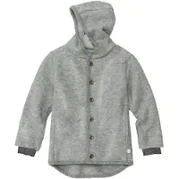 Disana Kid's Walk-Jacke Giacca di lana Bambini (86/92, grigio)