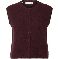 Selected Gilet A Maglia Donne Viola S
