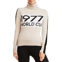 We Norwegians Women's Worldcup Sweater Pullover in lana merino Donna (L, beige)