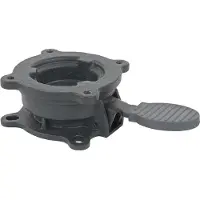 Mendler Piastra girevole per ombrellone a sbalzo HWC-A96, Ø 17 cm
