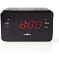 Nedis Orologio Sveglia Clar002bk
