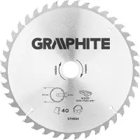 Graphite GRAFITE Lama da sega, widia, 250 x 30 mm, 40 denti