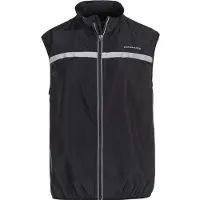 Endurance Sindry Light the Night Vest Gilet da corsa (L, nero)