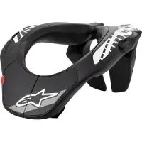 Alpinestars Collare Ragazzo Black White, Taglia: One Size