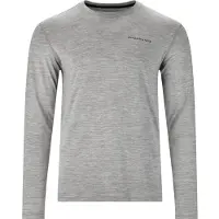 Endurance Abdon Melange L/S Tee Maglia funzionale Uomo (S, grigio)