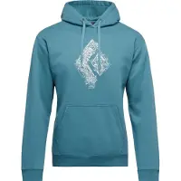 Black Diamond Engineered Diamond PO Hoody Felpa con cappuccio Uomo (M, turchese)