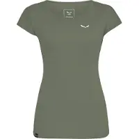Salewa Women's Puez Melange Dry S/S Tee T-shirt Donna (44, olivia)
