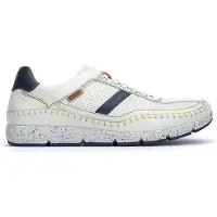 Pikolinos per donna. M4U-6046C1 Sneakers Fuencarral in pelle bianca (39), Bianco, Basso, Stringhe, Casual