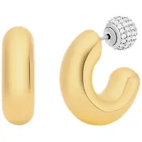 Michael Kors Gold-plated double-sided Orecchini with zircons Premium MKJ8510931
