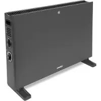 Vonroc Riscaldatore elettrico |Termoconvettore - 2000W - Bianco | Con 2 impostazioni e funzione Turbo