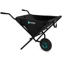 Vonroc Carriola pieghevole 50 litri| Capacità di carico 30 kg.