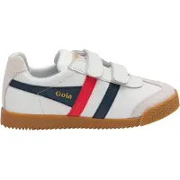 Gola Scarpe bambini HARRIER LEATHER VELCRO ragazzo - Bianco - 27