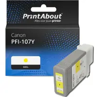 PrintAbout Cartuccia compatibile Canon PFI-107Y - Giallo