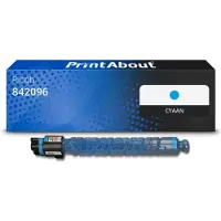 PrintAbout Toner compatibile Ricoh 842096 (MP C406) - Ciano