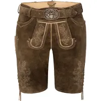 Spieth & Wensky Pantaloni per costume tradizionale 'Erfurt' marrone