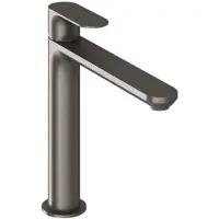 Ravak Eleganta - Miscelatore per lavabo, grafite spazzolata X070386