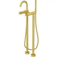 Steinberg Série 250 robinetterie de baignoire, sur pied, saillie 153mm, 2501162BG, 2501162BG