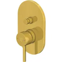 Steinberg Série 100 Mitigeur bain/douche, set de finition, encastré, 2 consommateurs, 10021033BG, 10021033BG