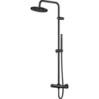 Steinberg Série 171 Système de douche, set complet avec thermostat, douche de tête et douchette à main, 1712721S, 1712721S