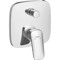 Hansgrohe Wannenmischer Unterputz Logis Fertigset chrom
