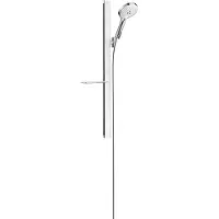 Hansgrohe Raindance Select S set de douche 120 3jet avec barre de douche 90 cm et porte-savon, 27648400, 27648400