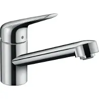 Hansgrohe Focus M42 Mitigeur monocommande de cuisine 100, CoolStart, 1 jet, chromé, 71809000, 71809000