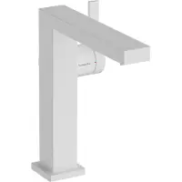 Hansgrohe Mitigeur monocommande de lavabo Tecturis E Fine 150, portée 157 mm, sans garniture d'écoulement, CoolStart, EcoSmart+, 73041700, 73041700