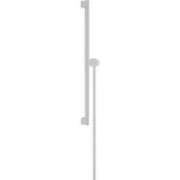 Hansgrohe Unica barre de douche S PURO 65 cm, support de pommeau de douche Easy Slide, flexible de douche Isiflex 160 cm, 24402700, 24402700