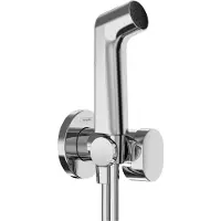 Hansgrohe Bidette Douchette à main 1jet S EcoSmart pour eau froide, avec support de douche et flexibles de douche 125cm, 29230000, 29230000