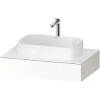 Duravit Collection One Console, 800x550x170mm, avec découpe au centre, QA4800022220000, QA4800022220000
